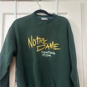 Vintage Notre Dame Fighting Irish Green Sweatshirt